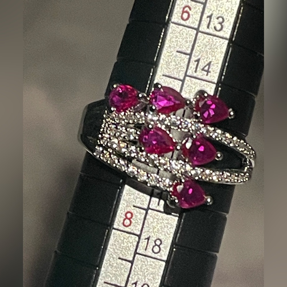 BP RING SIZE 7 ❤️🩶 - Picture 3 of 4